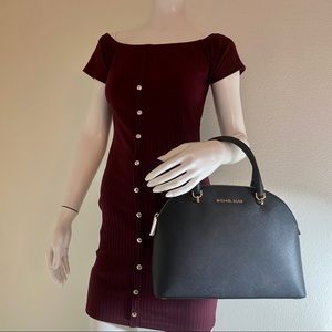 Michael Kors Emmy Large Dome Satchel